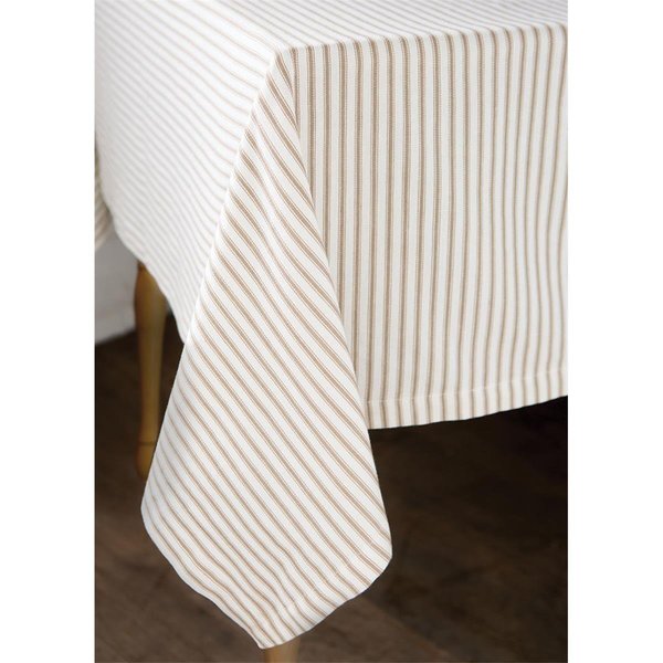 Heritage Lace 60 x 84 in. Ticking Rectangle Tablecloth TK-6084T